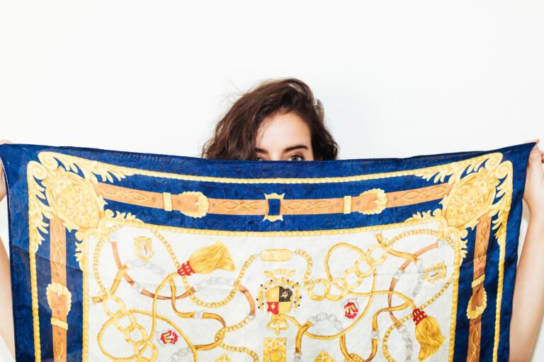 5 Chic and Creative Ways to Style a Silk Scarf